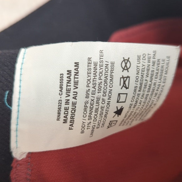 Nike Dri-Fit Women's Red Reflective Active Leggings Size S - Picture 5 of 6